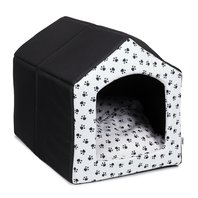 Bouda pro psa 2v1 HOUSIE MULTI černá s černými tlapky.jpg Bouda pro psa 2v1 HOUSIE MULTI černá s černými tlapky.jpg