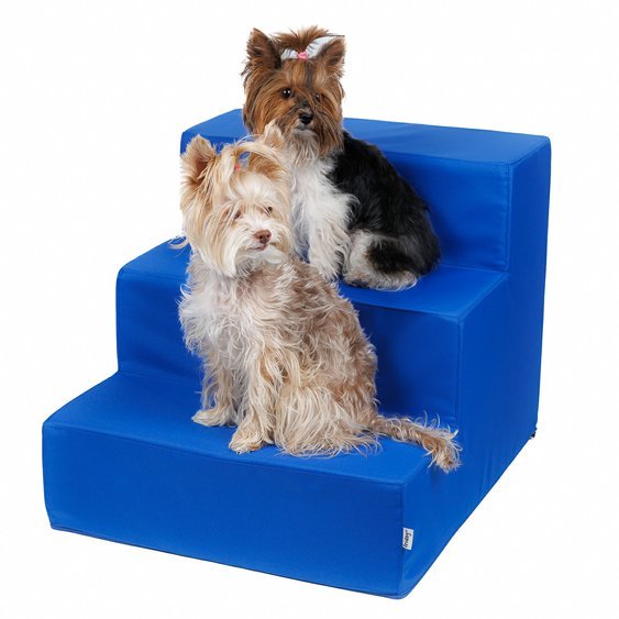 Schody pro psy STEPPIE no.2 modré biewer.jpg